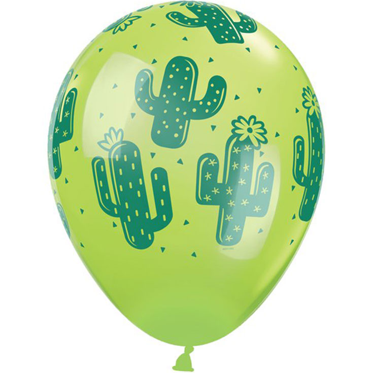5 Cacti Balloons