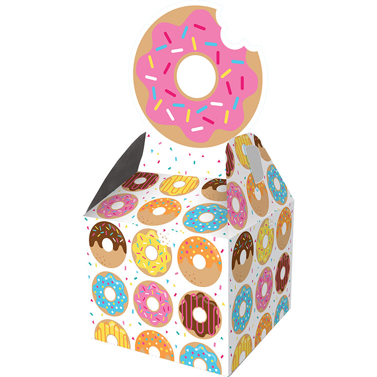 8 Geschenkboxen Donut Party