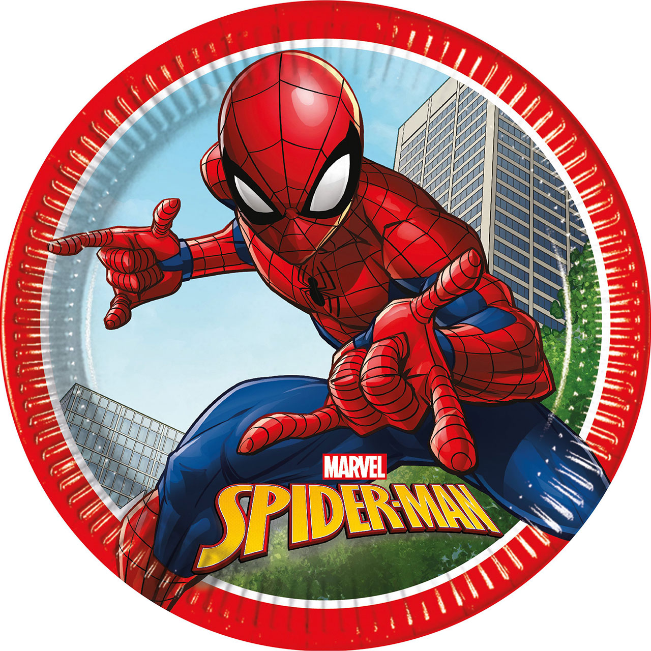 Plates - Spiderman Crime Fighter 