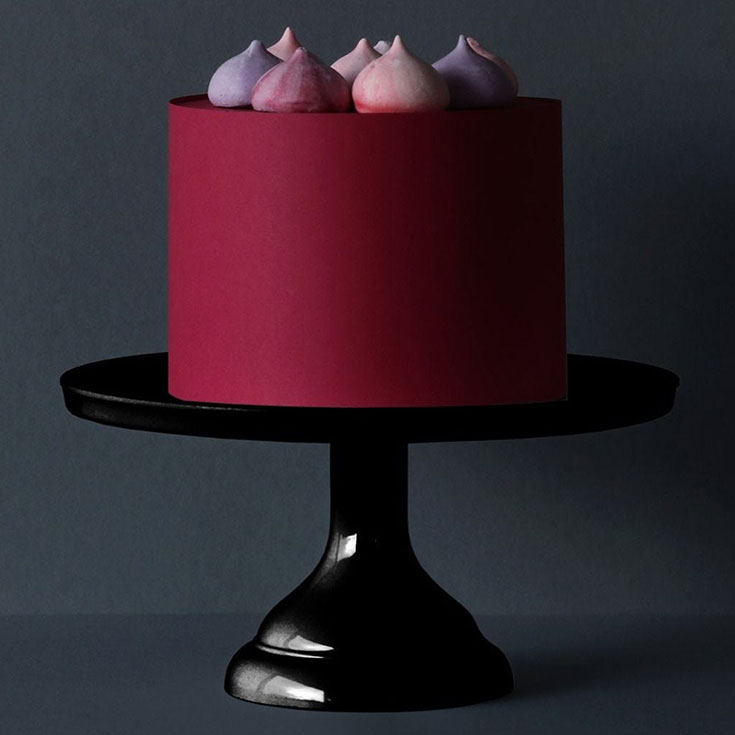 Cake Stand - Black (23cm)