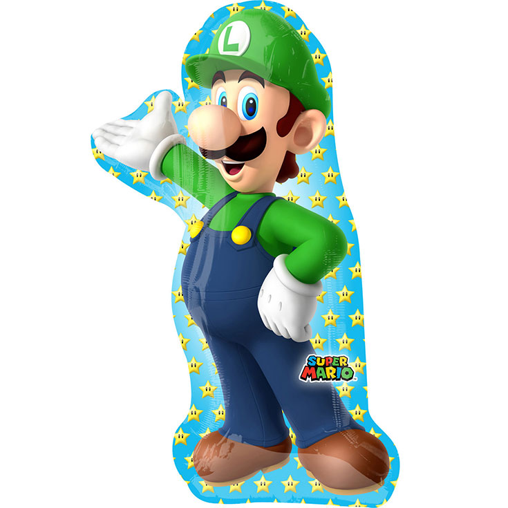 Super Mario -"Luigi" Foil Balloon