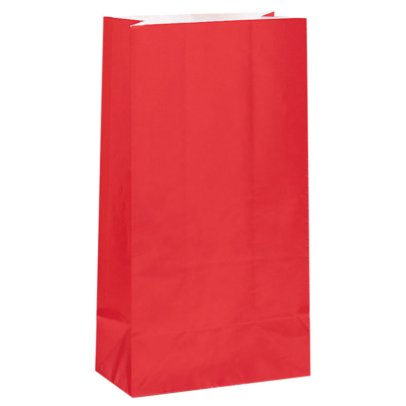  Party Bags -  Ruby Red  