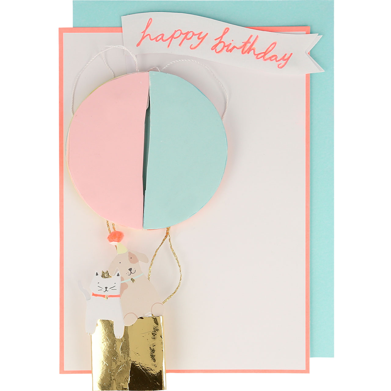 Birthday Card - Air Balloon 