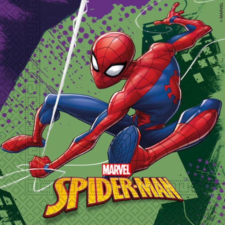 Napkins - Spiderman 
