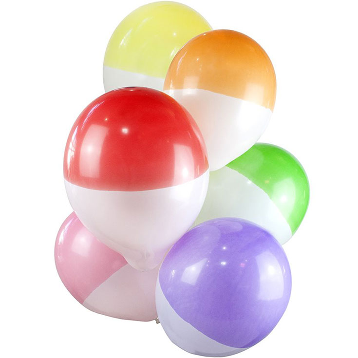 12 bunte Dip Ballons 