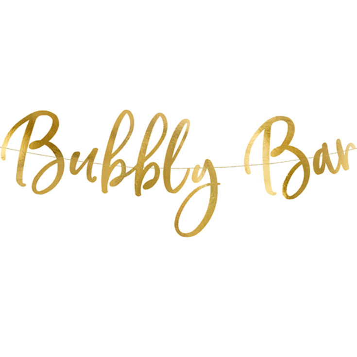Bubbly Bar Scriptgirlande