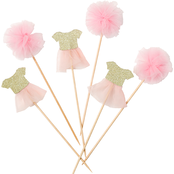 Cupcake Toppers - We Love Pink 