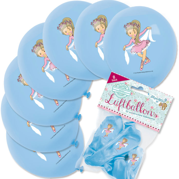 8 Prima Ballerina Balloons