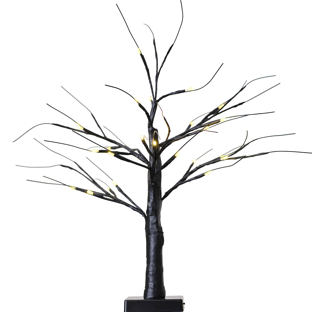 Black Light-Up Tree