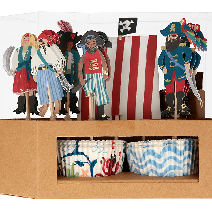 Cupcake Set - Piraten