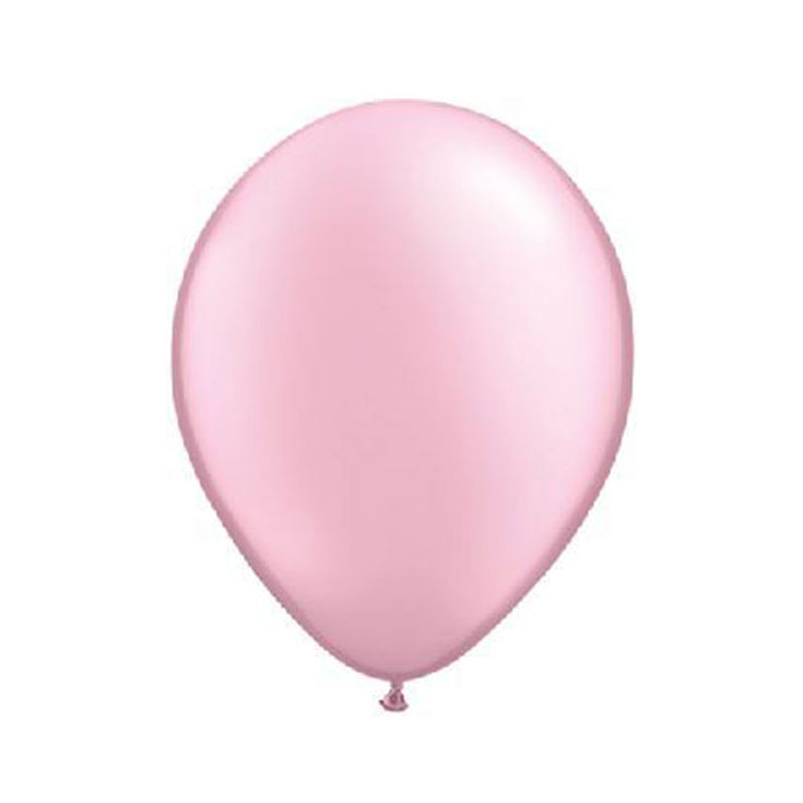 10 Mini Ballons Pearl Rosa