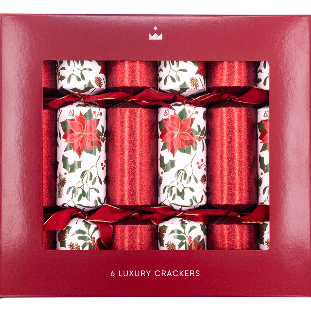Crackers - Poinsettia Sparkle 