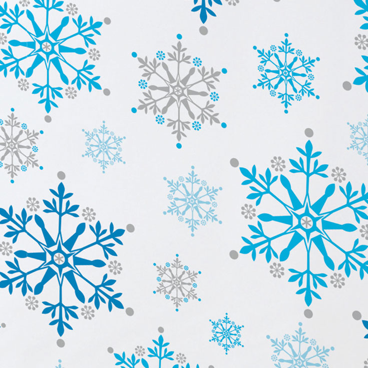 Snowflake Swirls Tablecover