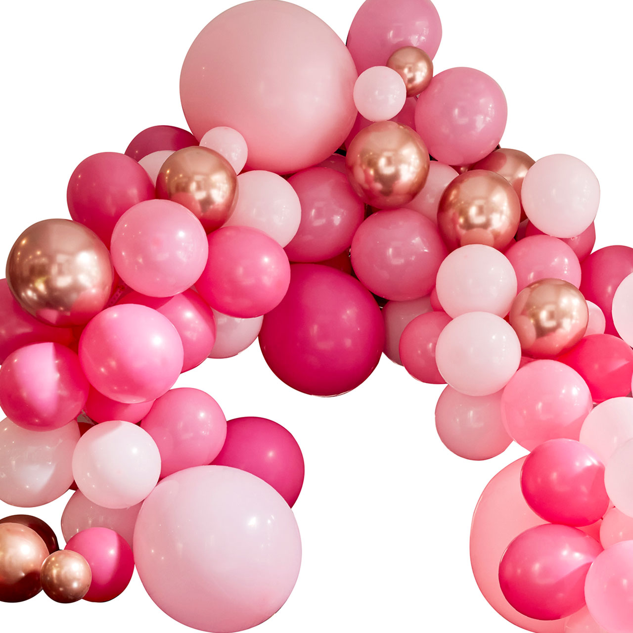 Ballongirlanden Set - Luxury Pink