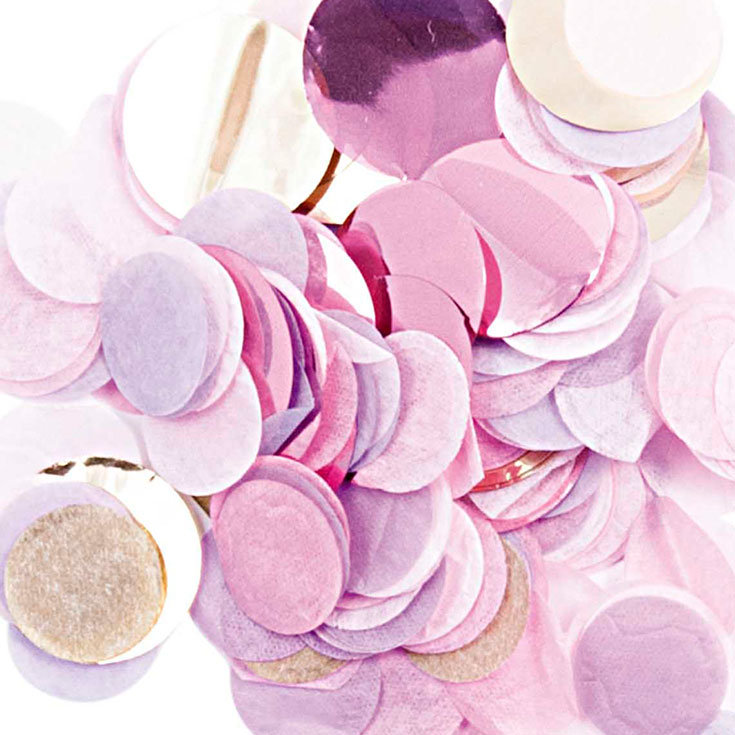 Konfetti - Pink & Lavendel