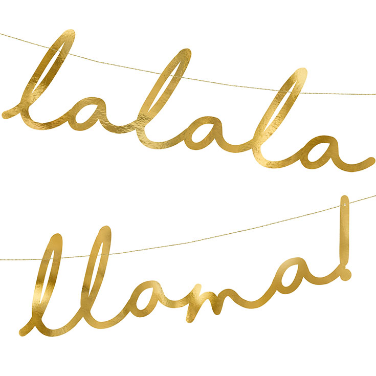 Lalala Llama Banner