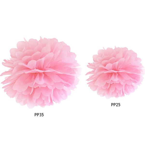  Pompom - Pastel Pink - 35cm 