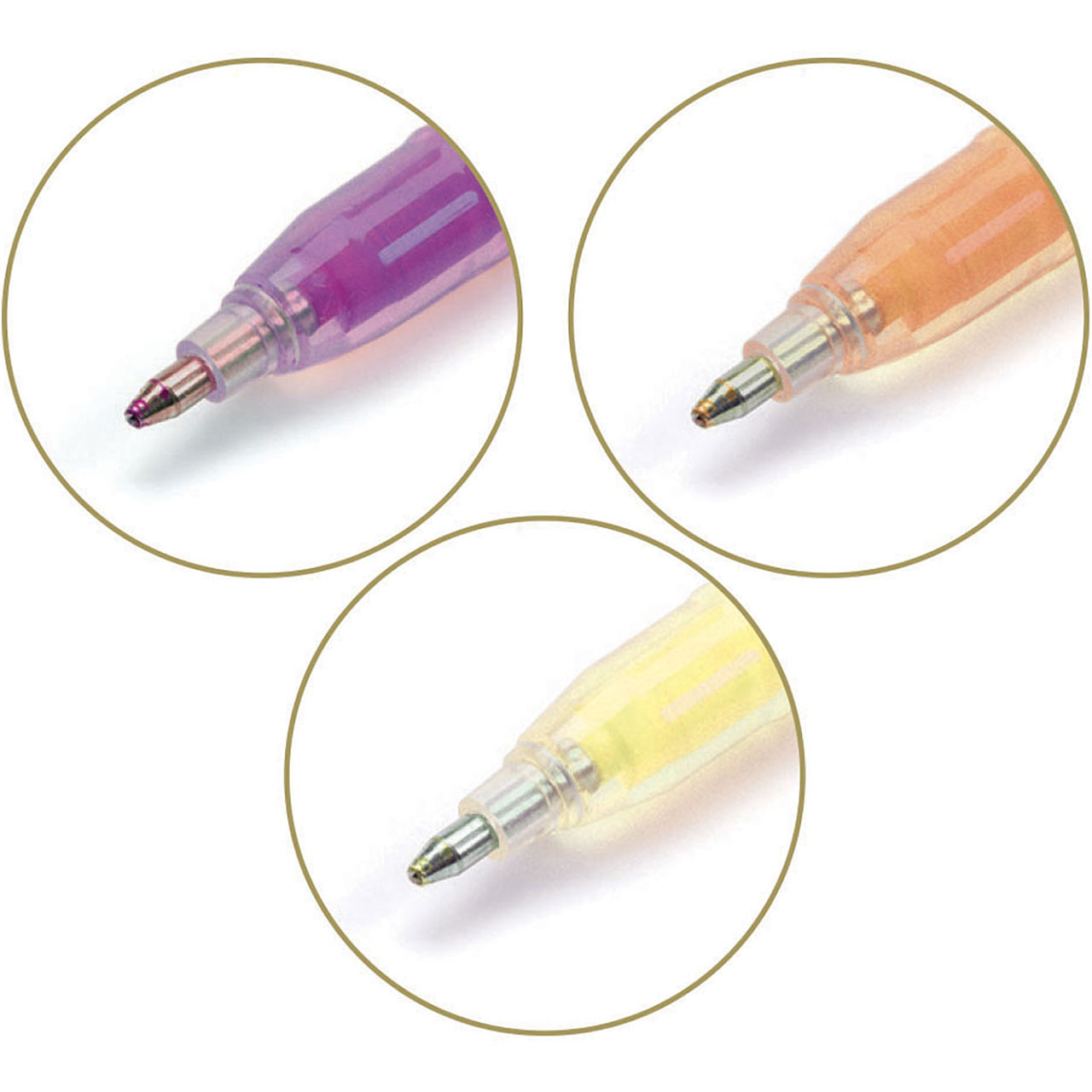 6 Colour-Pop Gel Pens