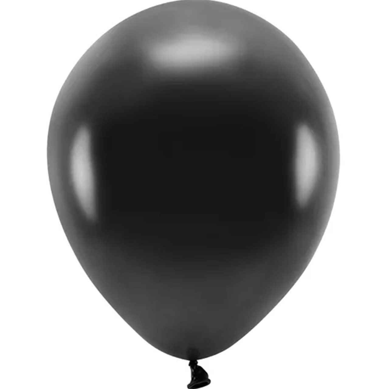 Latexballons - Metallisches Schwarz - 30 cm