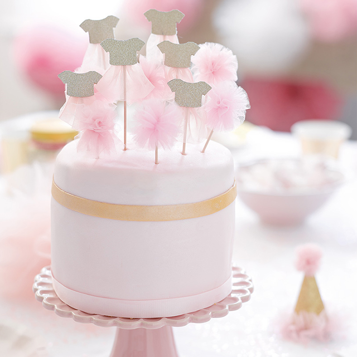 Cupcake Toper  - We Love Pink 