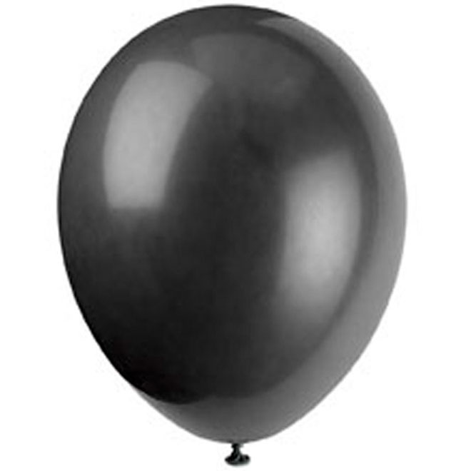 Latex Balloons - Phantom Black 