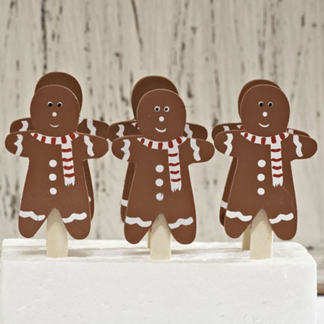 Cake Decorations - Gingerbread Men  
