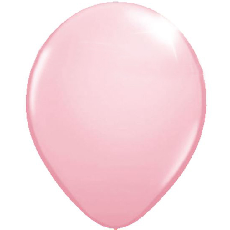 10 Rosa Metallic Ballons