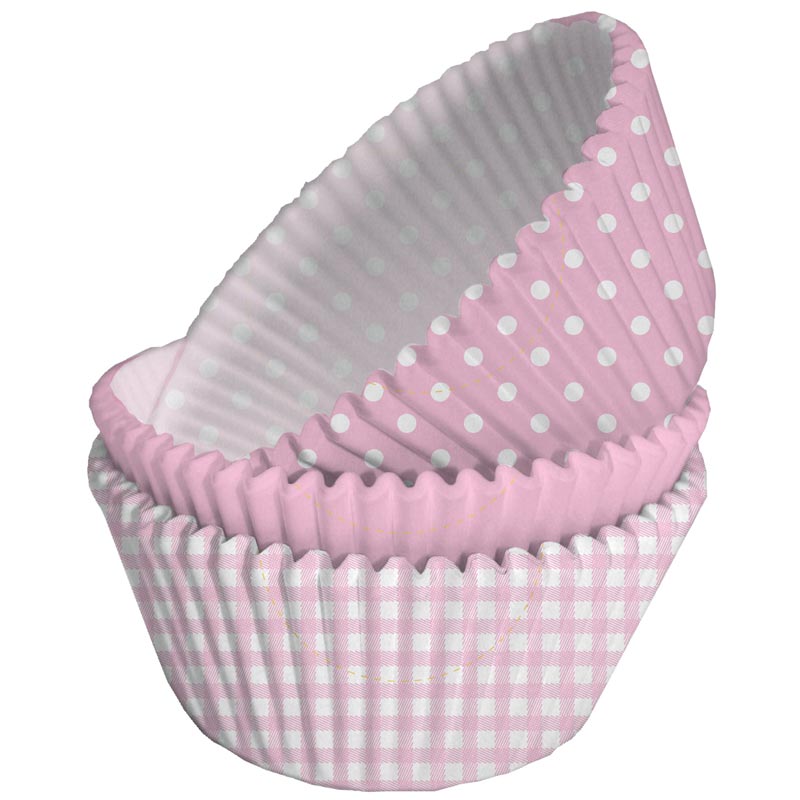 Cupcake Cases - Pastel Pink 