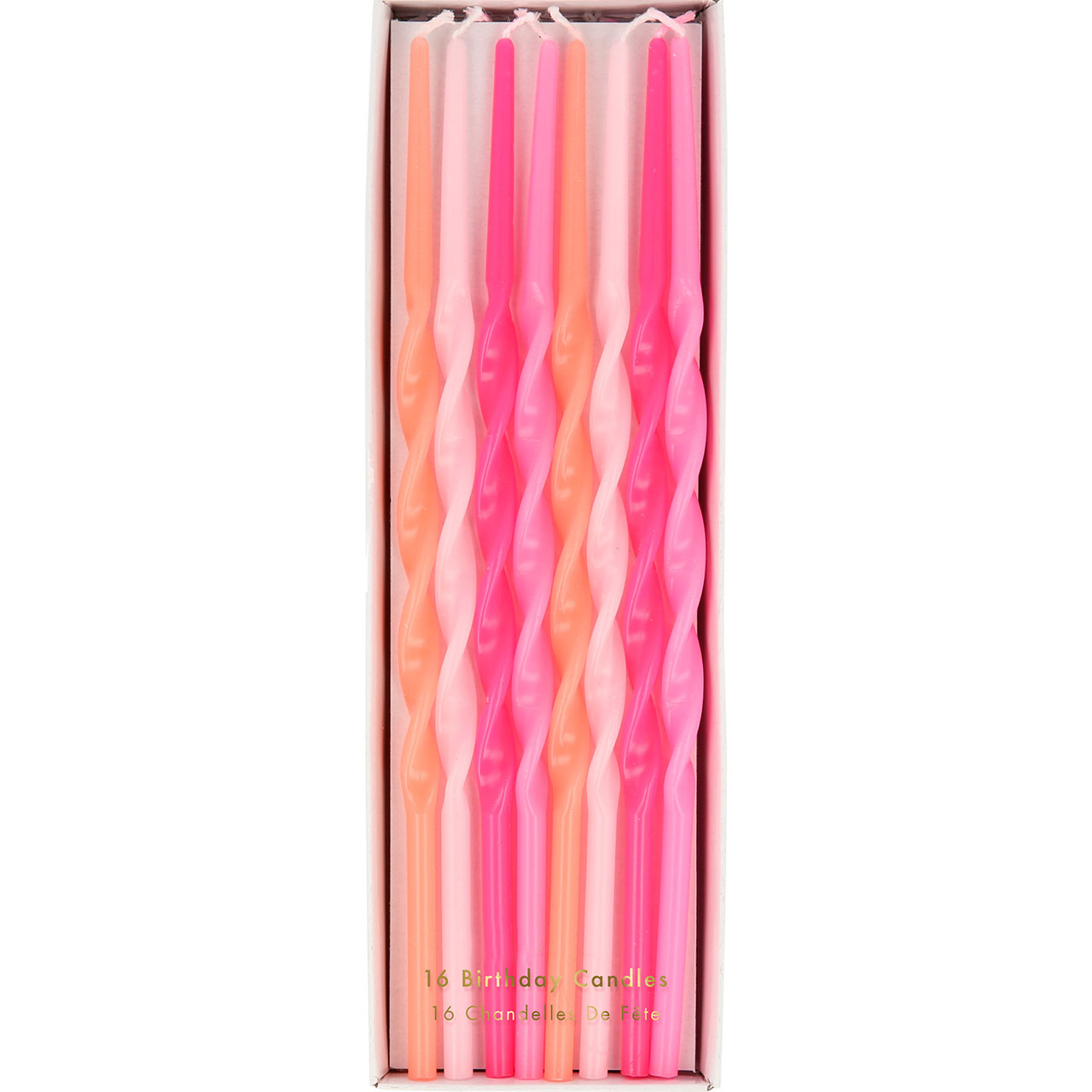 Cake Candles - Twisted Pink Mix