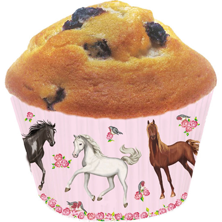 Cupcake Formen - Pferdeparty