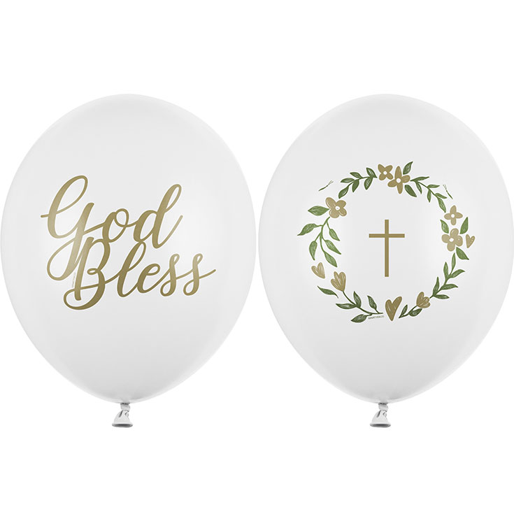5 God Bless Balloons
