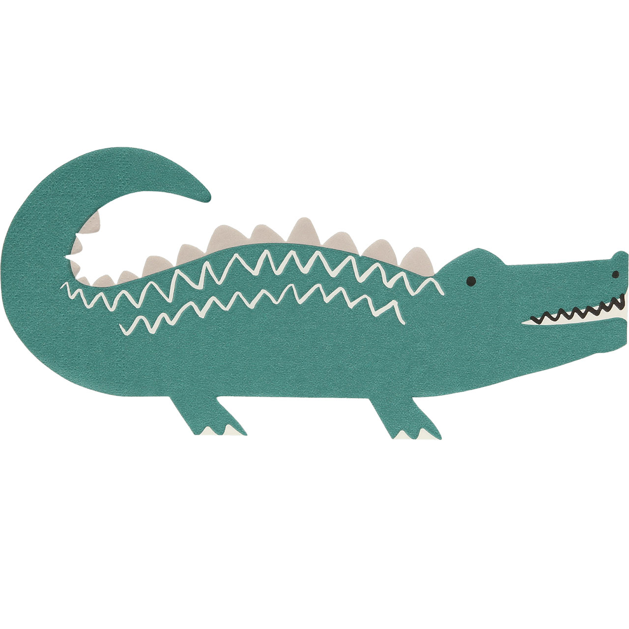 Servietten - Krokodil