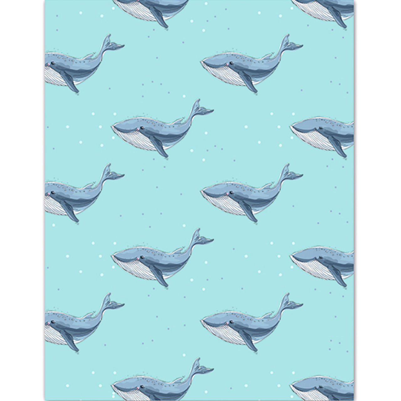 Wrapping Paper - Whale