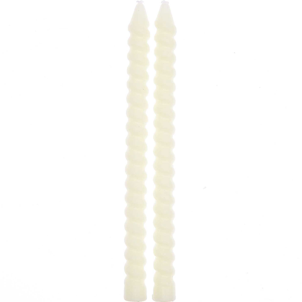 Dekorative Kerzen - Spirale Eierschale 18cm