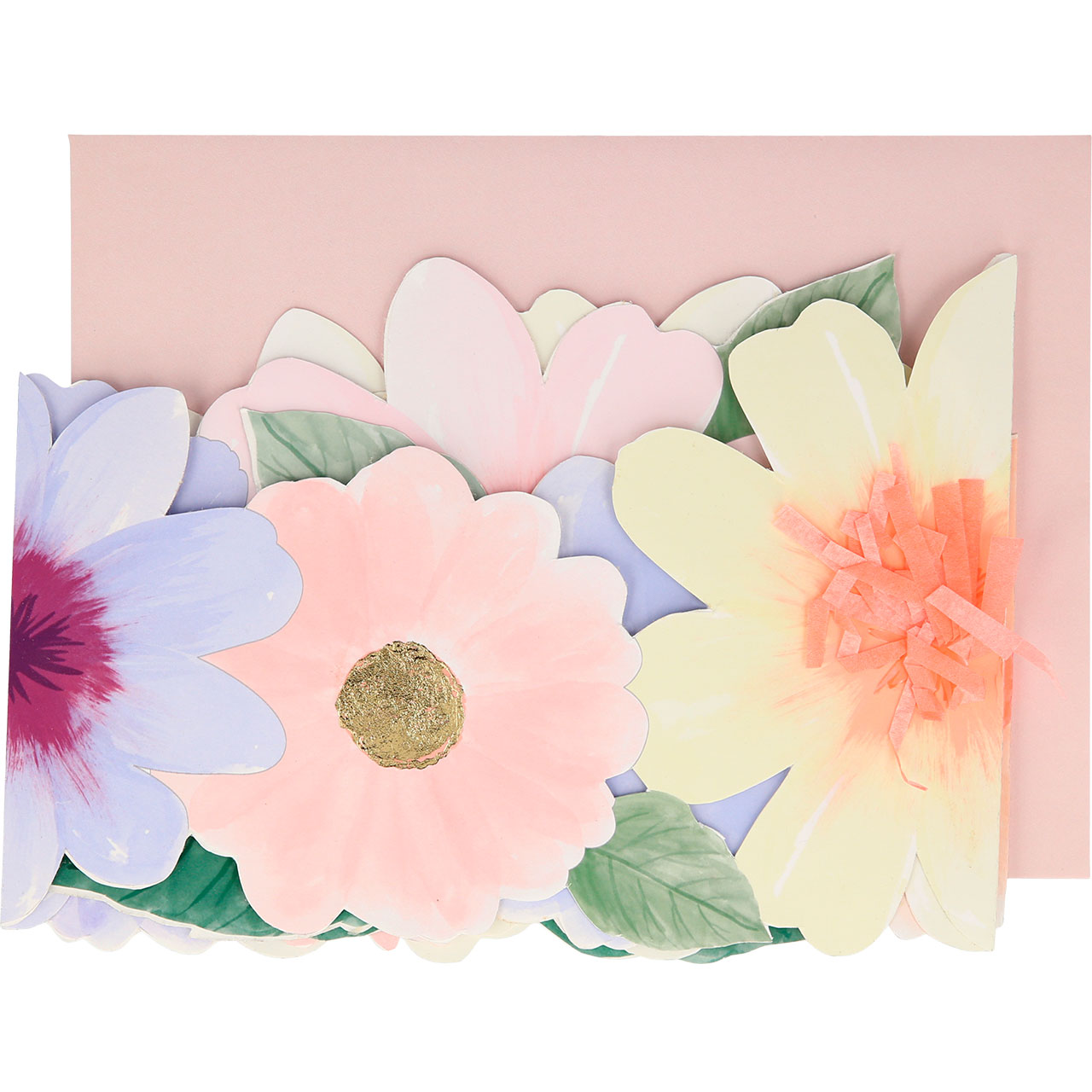 Greeting Card - Happy Birthday Flowers