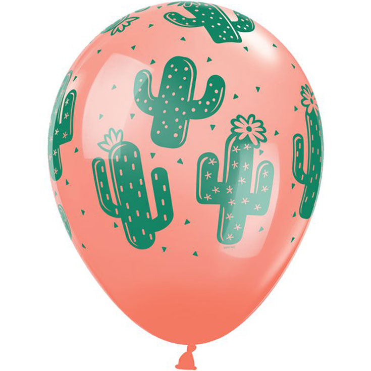 5 Cacti Balloons