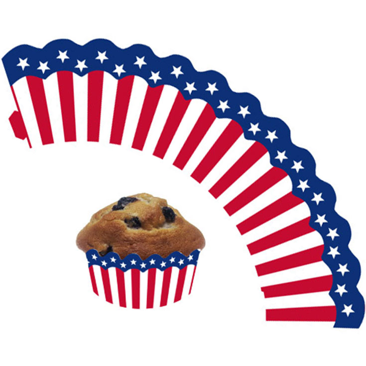 Cupcake Wrappers - USA 