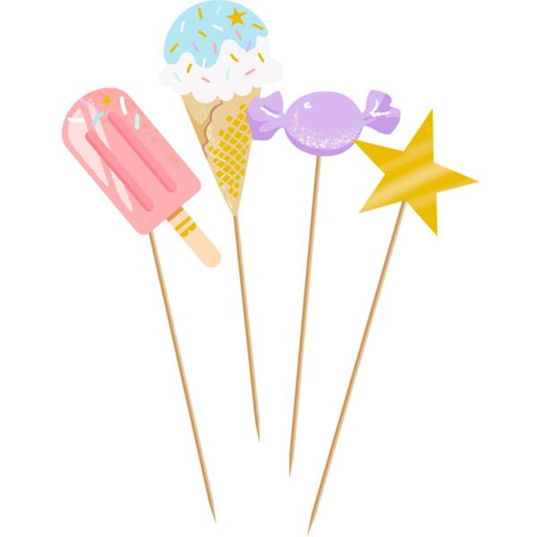 Cake Toppers - Icecream Party