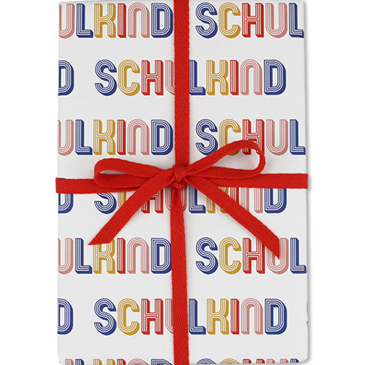 "Schulkind" Wrapping Paper