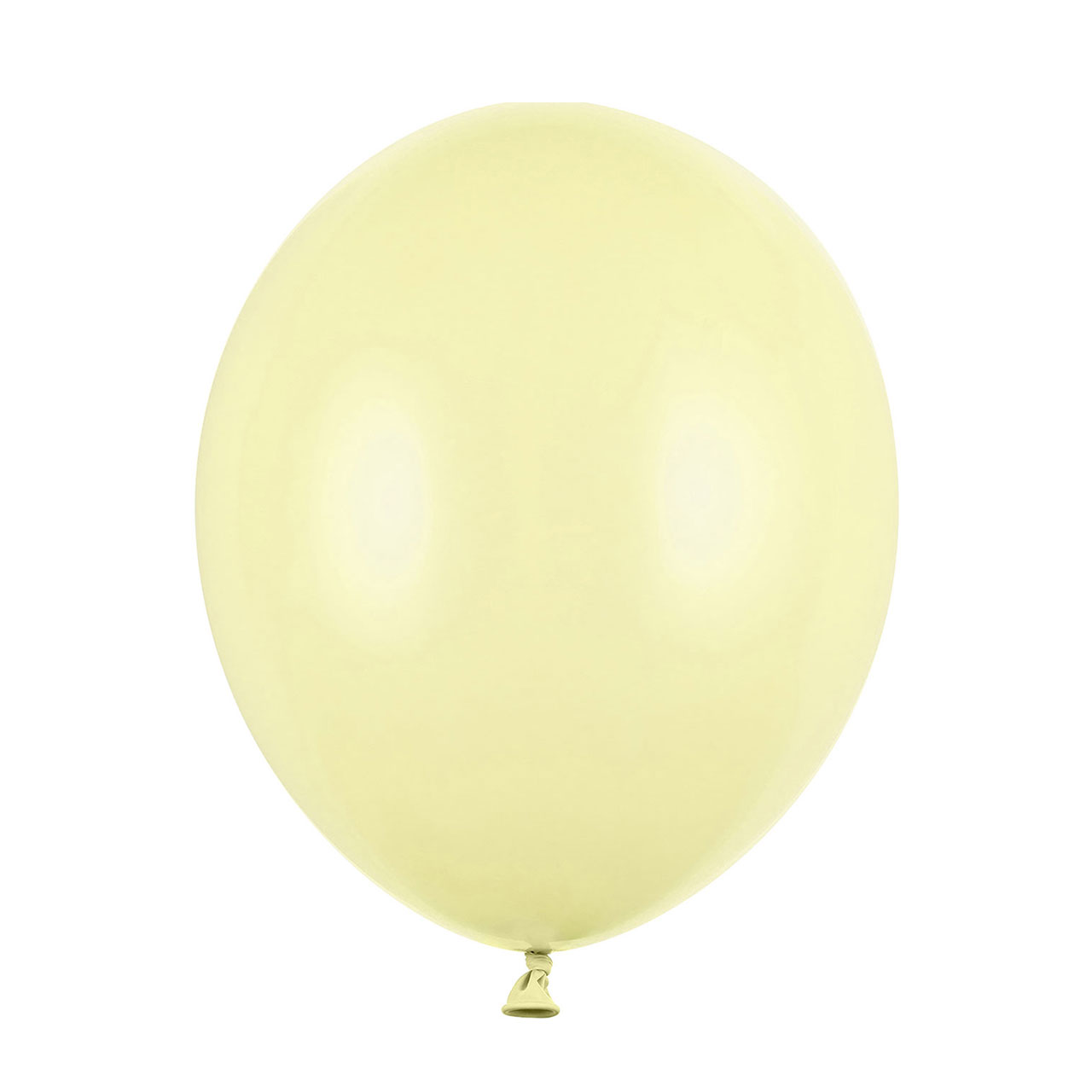 Mini-Latexballons - Hellgelb