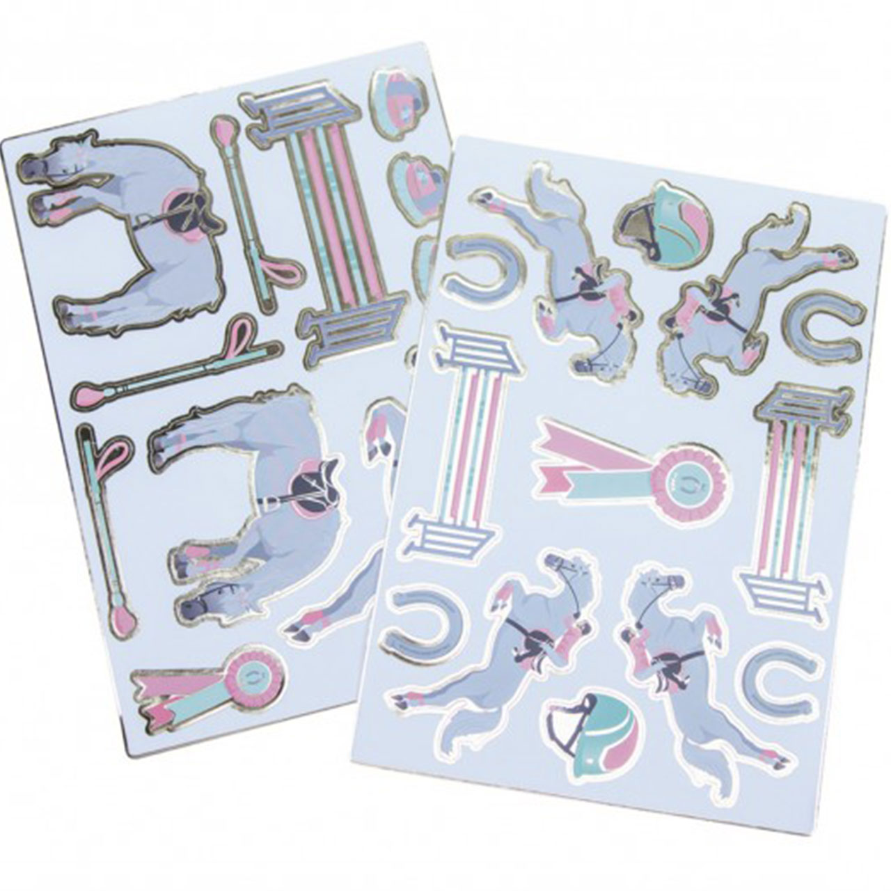 25 Horse Party Stickers