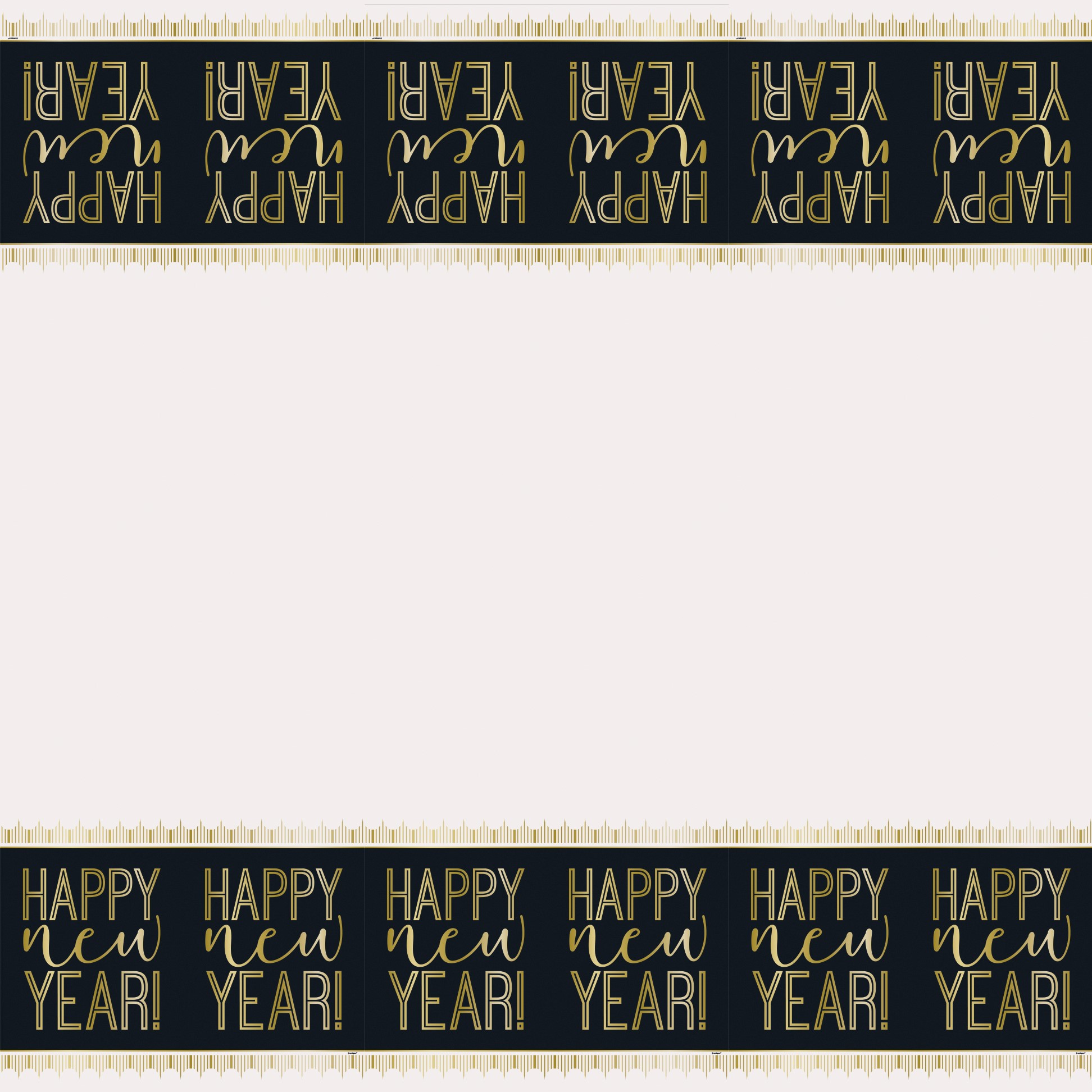 Happy New Year Tablecover