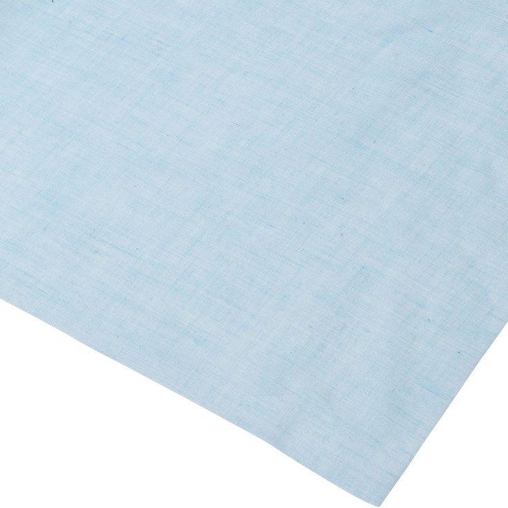 Pastel Blue Fabric Table Runner