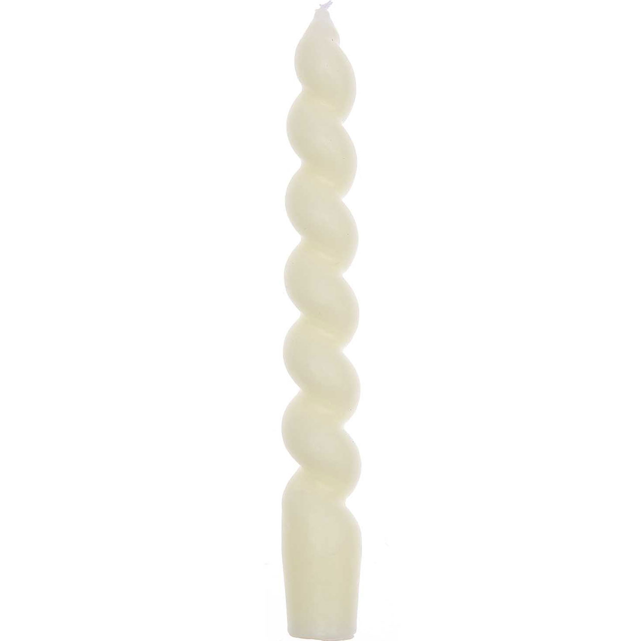 Dekorative Kerze - Spirale Eierschale 18,5cm