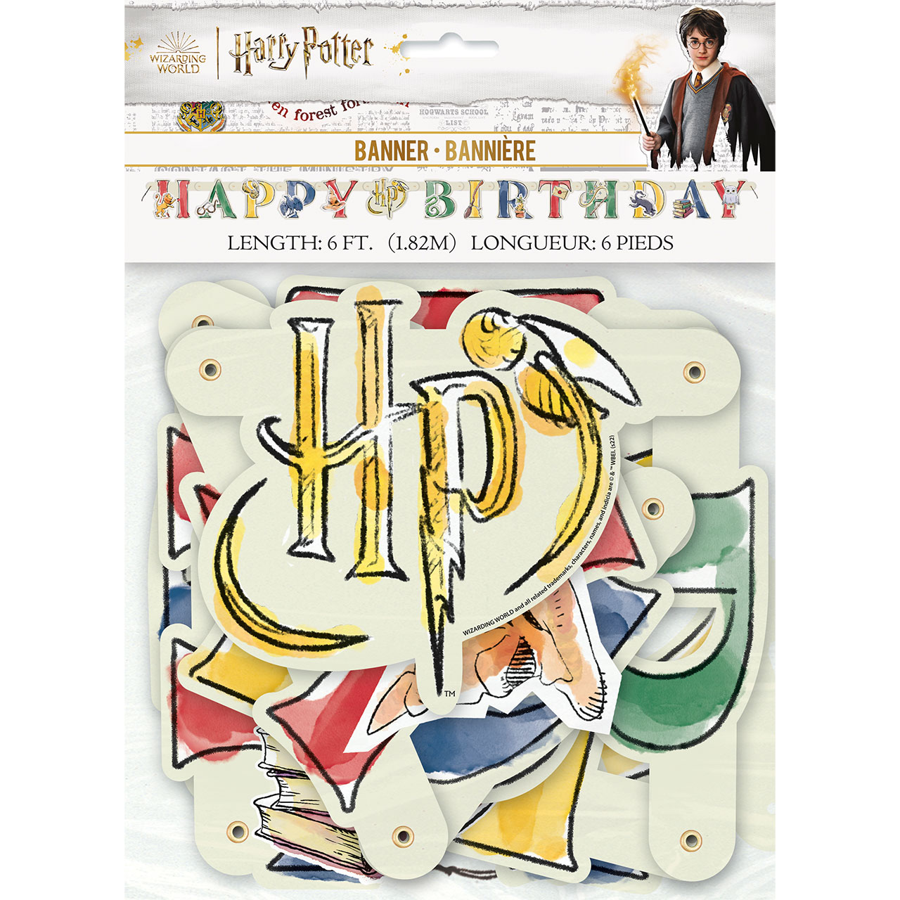 Harry Potter Party Birthday Banner
