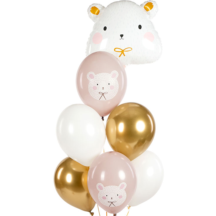 5 Polar Bear Ballons