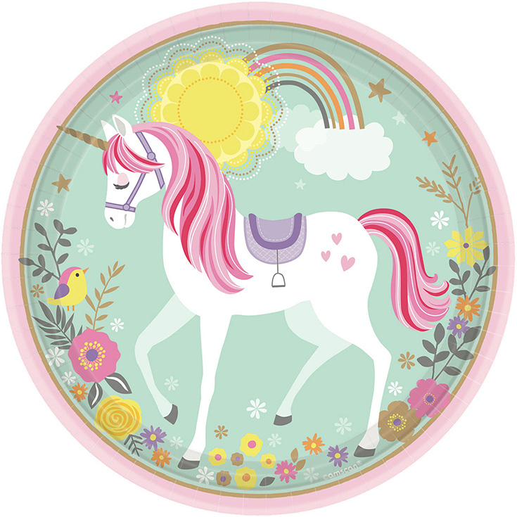 Plates -Magical Unicorn 