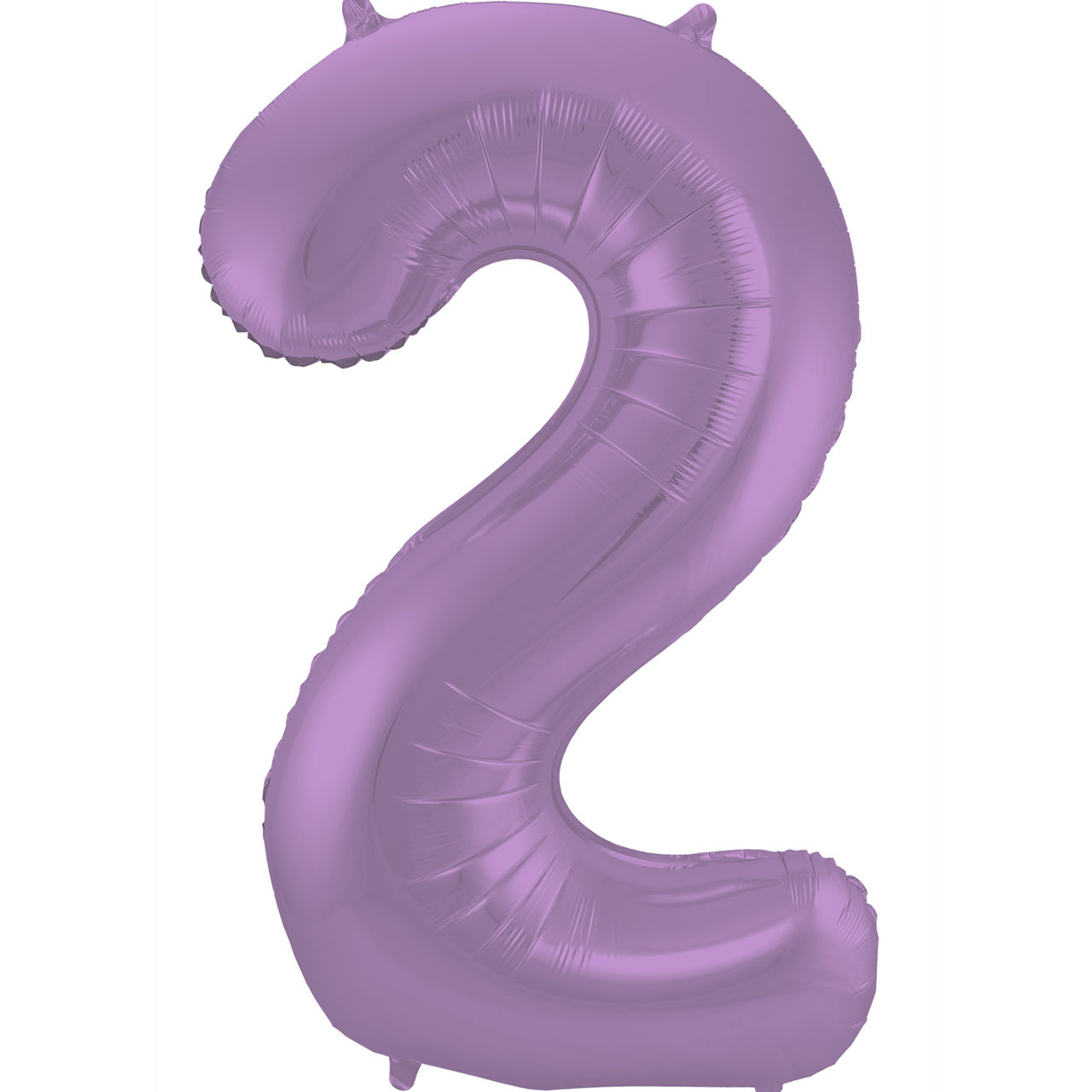 Foil Balloon Number 2 - Purple - 86 cm