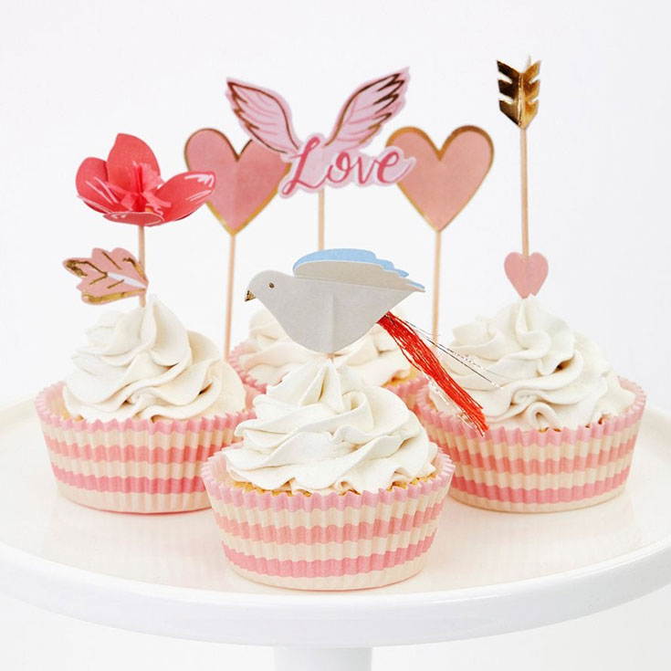 Cupcake Set - Valentine