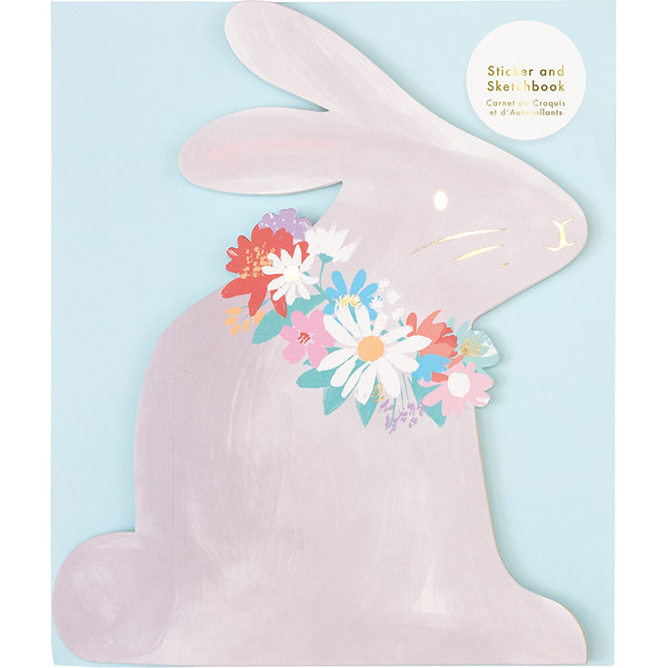 Spring Bunny Stickerbuch